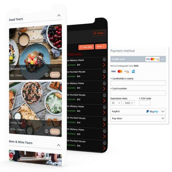 tour and activity booking software