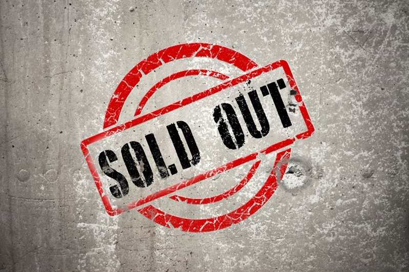 New “Sold out” label for tours/classes with no available seats